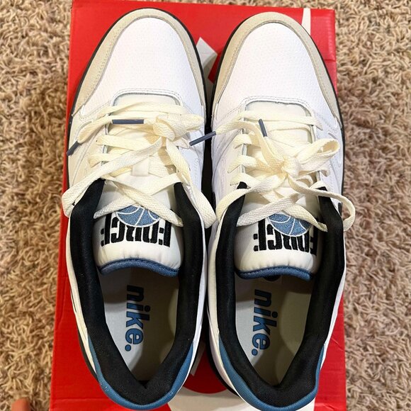 NEW Nike Men’s Full Force Low Top Sneakers Shoes HJ7262-100, Size 9 or 10 - Picture 4 of 16